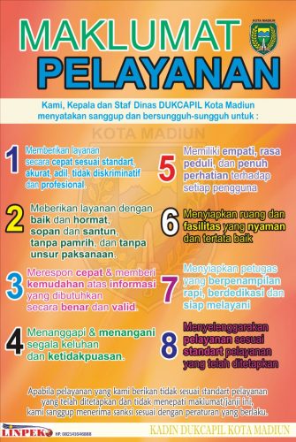 Standar dan Maklumat Pelayanan