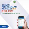 Jadwal Pelaksanaan Aktivasi IKD Per Rw Kelurahan Manguharjo