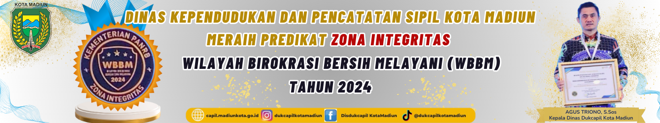 Dinas Kependudukan dan Pencatatan Sipil Kota Madiun