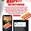 Waspada Penipuan Melalui Pesan Singkat Atau Telepon Mengatasnamakan Dukcapil Kota Madiun