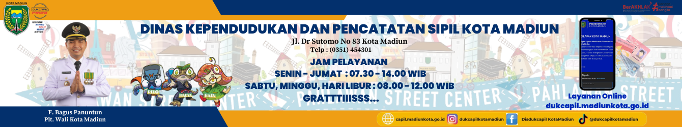 Dinas Kependudukan dan Pencatatan Sipil Kota Madiun